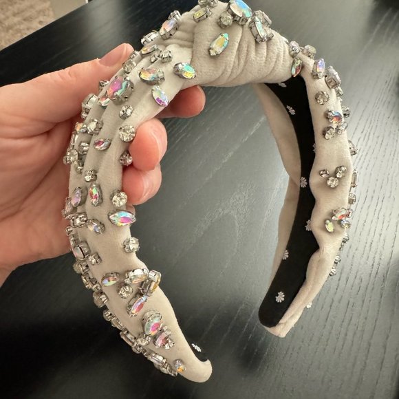 LELE SADOUGHI LIGHT GRAY BAND - Picture 1 of 2